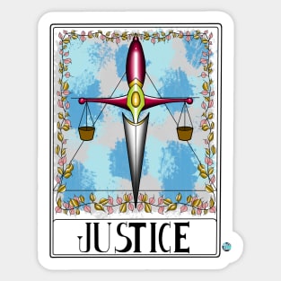 Libra - Justice Sticker